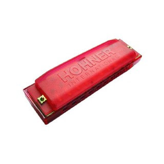 Hohner Happy Color Harp Key C หีบเพลงปาก คีย์ Cสีแดง