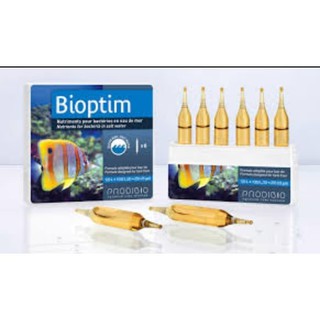 อาหารแบคทีเรียแบบน้ำ (ไบโอติม) Bioptim แบบชนิดขาย6หลอด