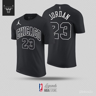 เสื้อยืดบาสเก็ตบอล Nba Chicago BULLS - No 23 Micheal Jordan Icon - รุ่นประเทศไอคอน EPC0