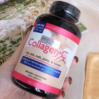 Neocell Super Collagen + C 6000 mg.  250 เม็ด