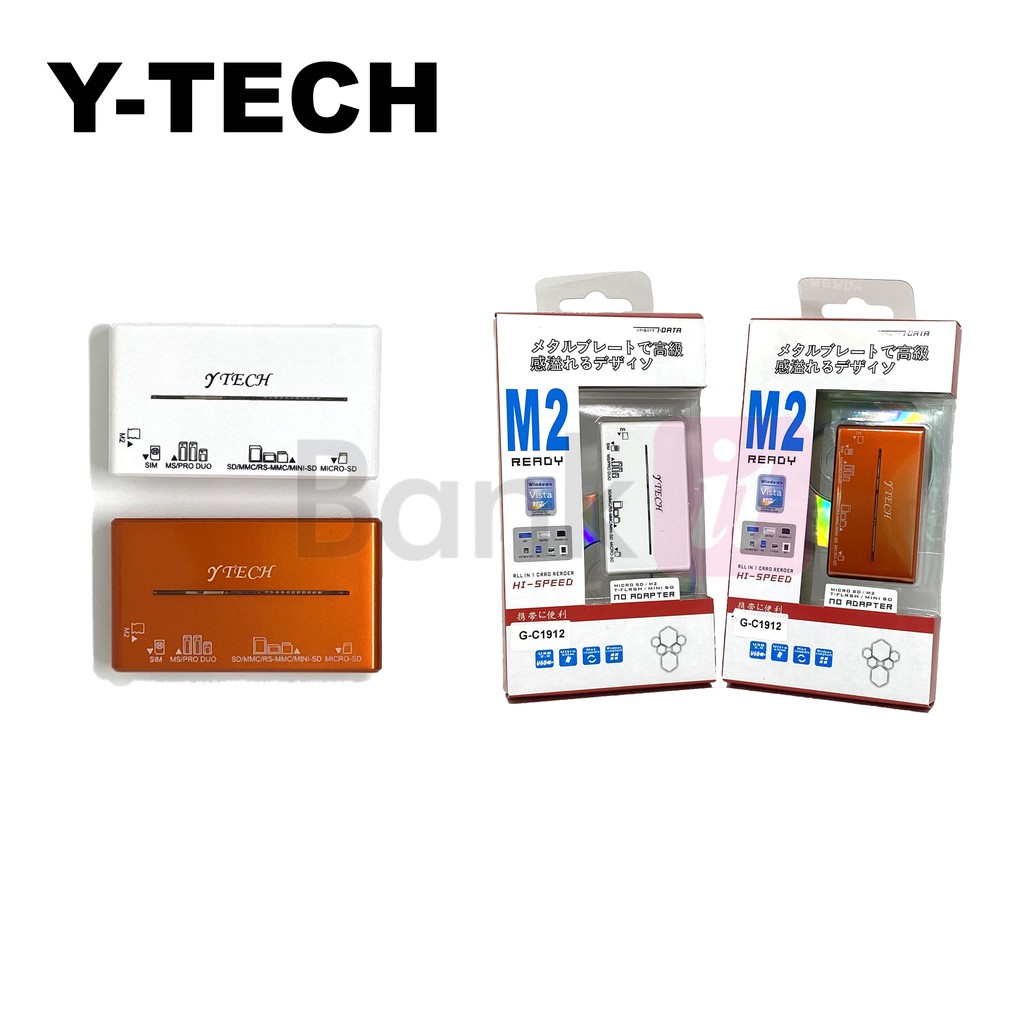 Y-TECH Card Reader M2 Ready รุ่น G-C1912
