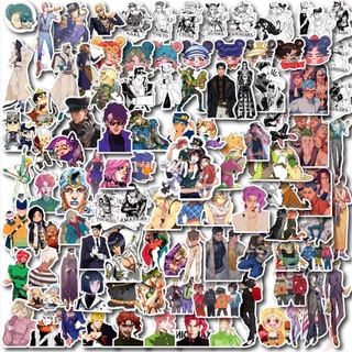 90 ชิ้น / ชุด ☆ สติกเกอร์ JoJos Bizarre Adventure ขนาดเล็ก สําหรับติดตกแต่ง ☆ สติกเกอร์ ลายกราฟฟิติ กันน้ํา DIY