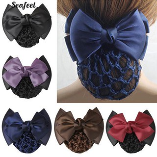 Pro Bow Barrette คลิปหนีบผม Bowknot Bun อุปกรณ์เสริม Hair Hair Hairdresser