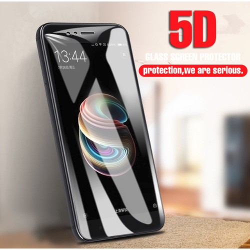กระจกนิรภัยคลุมทั้งหมด Xiaomi Mi Mix 2s Mi 5X A1 Mi 6X A2 Mi 8SE Redmi หมายเหตุ 4X หมายเหตุ 5A