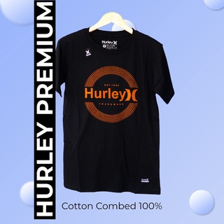 เสื้อยืดพรีเมี่ยม พิมพ์ลาย Hurley Distro