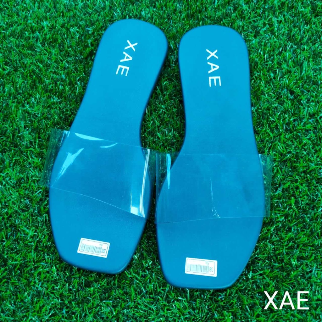 HIJAU รองเท้าแตะผู้หญิงรุ่นล่าสุด xae adena mica ขวดสีเขียว