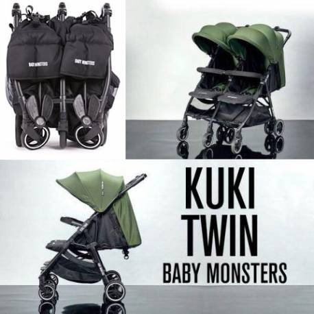 รถเข็นแฝด Baby Monster รุ่น KUKI TWIN ผ่อนชำระได้