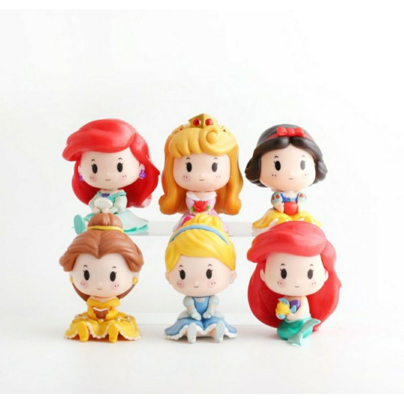 Disney Popmart Princess / Ariel / Aurora / Snow White / Belle / Cinderella Figurines / Cake Toppers 
