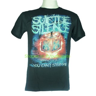 เสื้อวง Suicide Silence เสื้อไซส์ยุโรป ซูไซ ไซเลน PTA1403 เสื้อวินเทจ ลายอมตะ