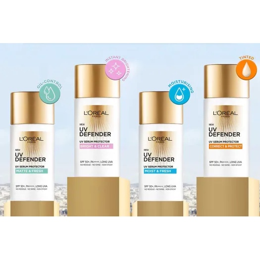 กันแดด L'oreal Paris UV Defender SPF50+ PA++++ 50 mL