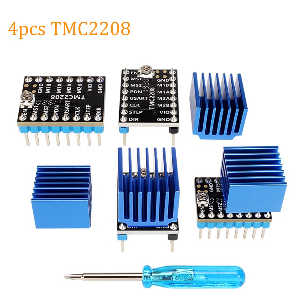RAMPS MKS TMC2208 Stepper Motor Driver Stepstick 2.0A Ultra-silent VS TMC 2208 A4988 3D Printer Part