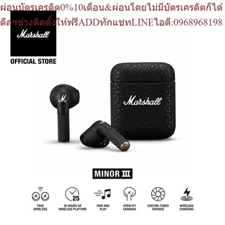 Marshall หูฟังTrue wireless - Minor III Black