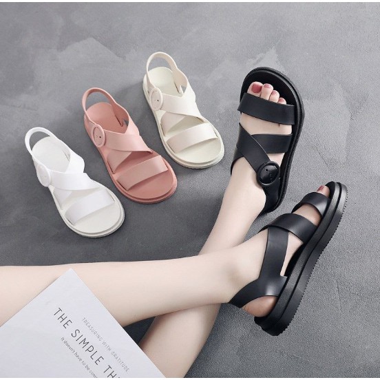 รองเท้าแตะรัดส้นยางนิ่มใส่สบาย เบอร์36-40 NO.601