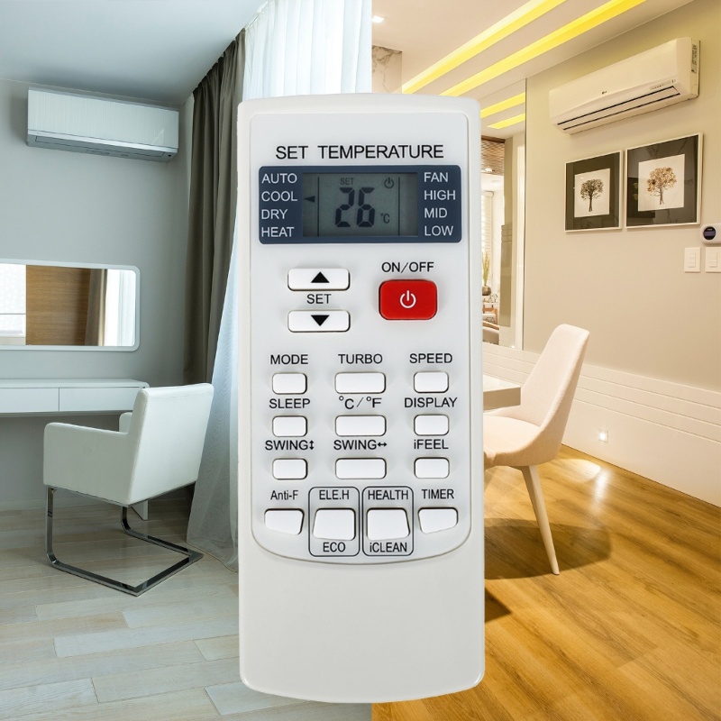 WU รีโมทคอนโทรลสากล YKR‐H 102E YKR-H 103E สําหรับ YKR-H 006E YKR-H 002E เครื่องปรับอากาศเปลี่ยน AC อ