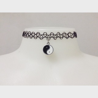 Yin yang Tattoo Chocker