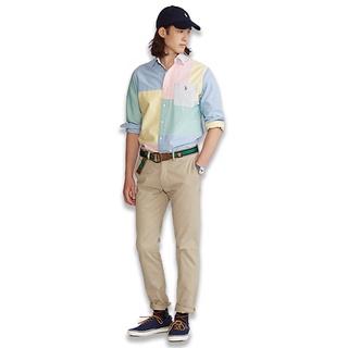 Classic Fit Oxford Fun Shirt (Solid Multi Funshirt)