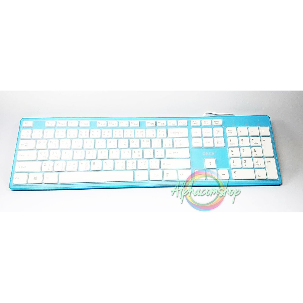 คีบอร์ด มีสาย KEYBOARD USB OKER KB518
