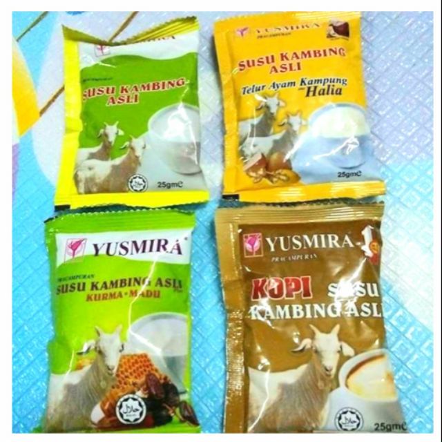 4 รส **พร้อมส่ง** นมแพะ Yusmira นำเข้ามาเลเซีย ราคาส่งทักแชตนำเข้าเอง