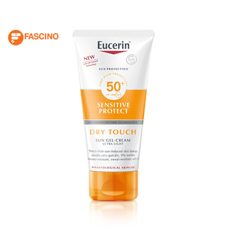 Eucerin Sun Body Sensitive Protect Dry Touch SPF 50+ PA++++ 200ml ยูเซอริน ครีมกันแดดสำหรับผิวกาย