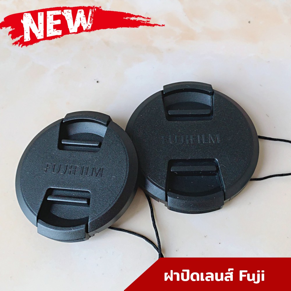 ฝาปิดหน้าเลนส์ Fuji Lens Cap ฟูจิ สินค้าOEM มีจำกัด XT10 XT20 XT30 XT100 XT200 XT3 XT4