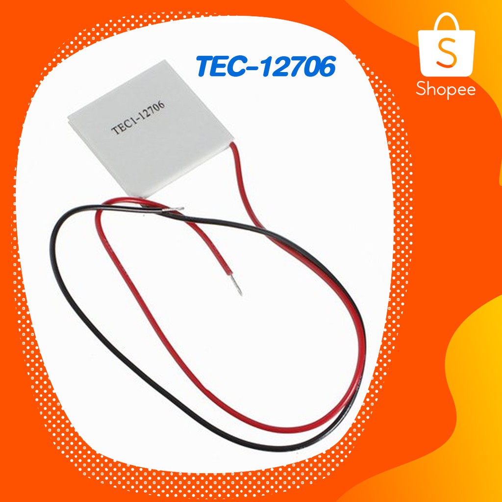 แผ่นทำความเย็น เทอร์โมอิเล็กทริค คูลเลอร์ TEC112706 TEC Thermoelectric