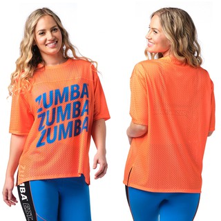 Zumba Mesh Boxy Top (เสื้อออกกำลังกายซุมบ้า)