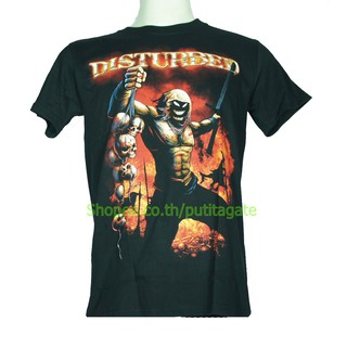 เสื้อวง Disturbed เสื้อไซส์ยุโรป ดิสเทิร์บ PTA1274 เสื้อวงดังๆ วินเทจ