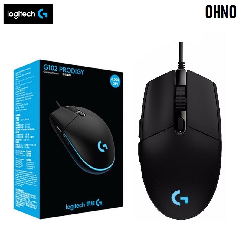 OHNO เมาส์สําหรับเล่นเกม Logitech G102 Prodigy