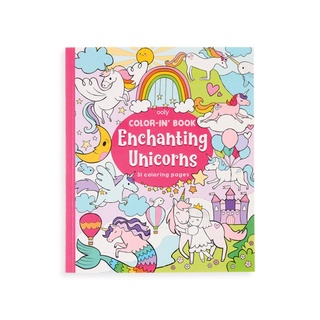 OOLY - Color - in Book : Enchanting Unicorns