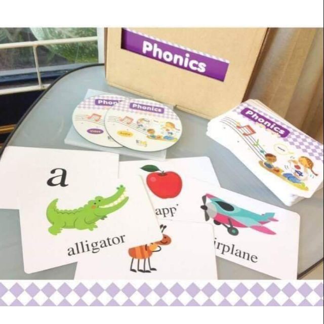หนังสือเด็ก Flash Card Phonics Kids หนังสือผ้า  หนังสือนิทาน