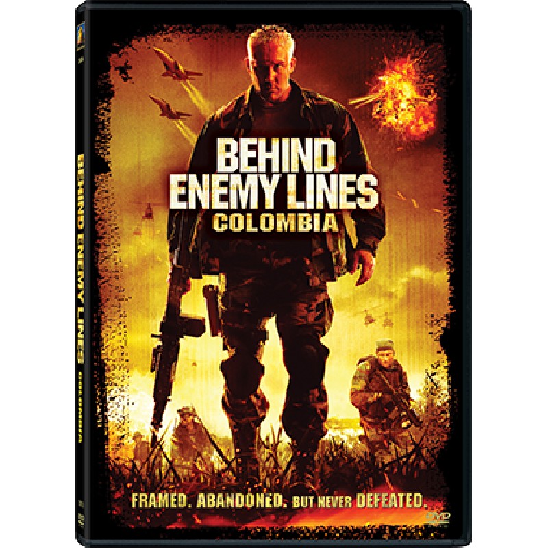 Behind Enemy Colombia บีไฮด์ เอนิมี ไลน์ 3 ถล่มยุทธการโคลอมเบีย (ดีวีดี) DVD