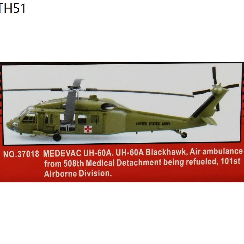 Easy Model 1/72 US Medevac UH-60A BlackHawk 508th 101st Airborne Air Ambulance 