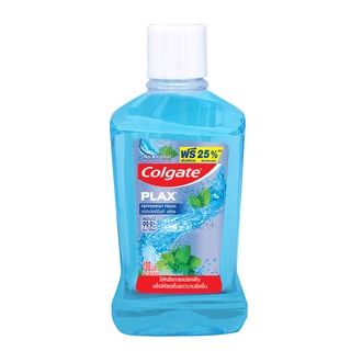 COLGATE คอลเกต พลักซ์ น้ำยาบ้วนปาก สูตรเปปเปอมินต์ เฟรช 100 มล.