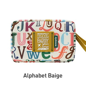 [ของแท้เกาหลี] พร้อมส่ง📌 ENJOY JOURNEY DAILY POUCH (S) กระเป๋าเครื่องสำอางค์พกพา กระเป๋าจัดระเบียบ