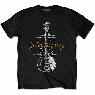 ขายดี!ขายดี เสื้อยืดลําลอง แขนสั้น พิมพ์ลาย John fogerty lo สําหรับผู้ชาย IHeinf35ANemfn42S-5XL