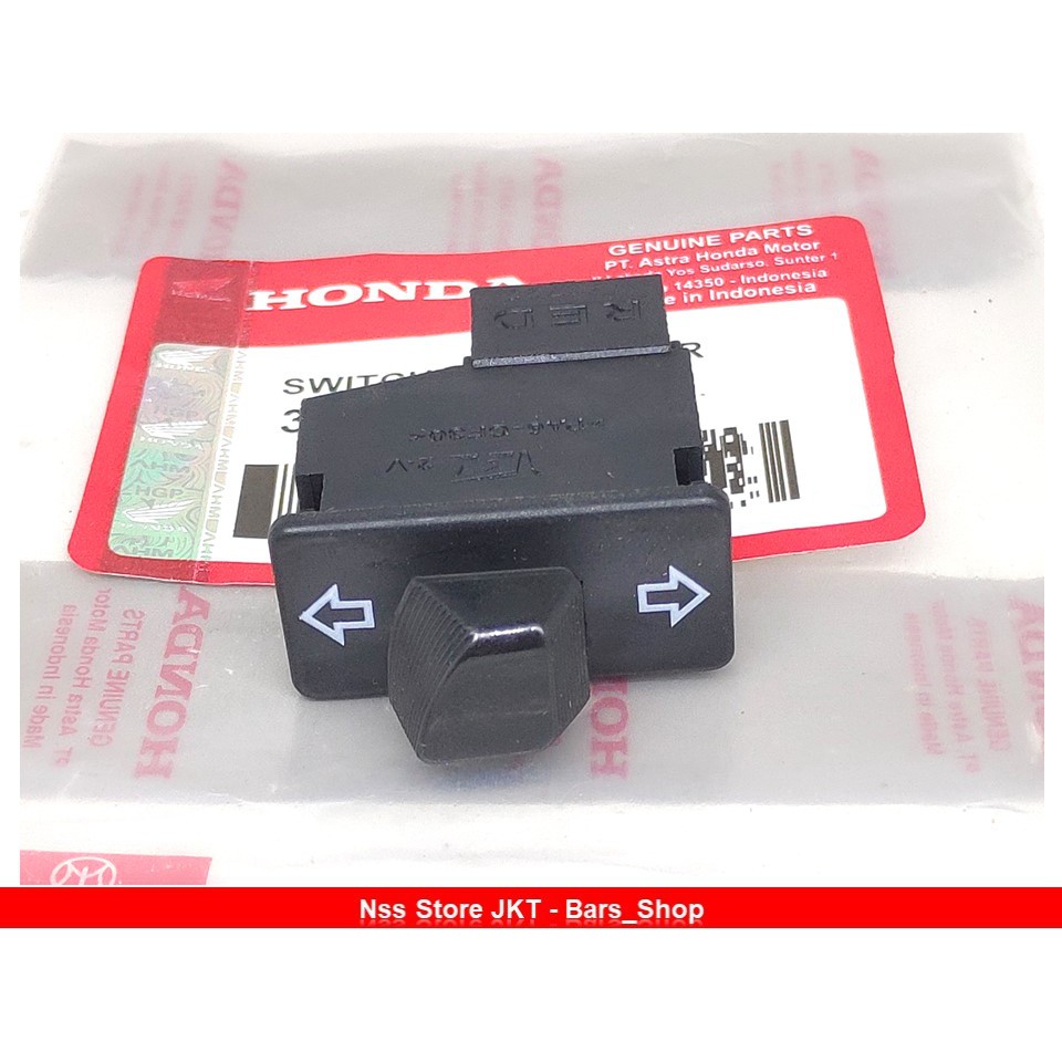 TOMBOL ปุ่มไฟเลี้ยว Sen Revo ABS Supra X Helm In Beat Switch Unit Winker 35200-KWW-A01