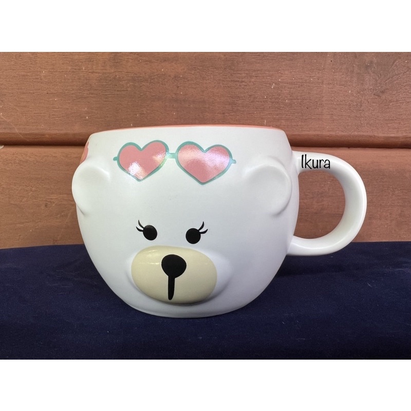 Starbucks bearista pink mug Japan