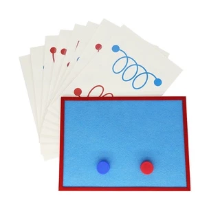 ของเล่นวิถีมือซ้าย และขวา Montessori Eye เสริมการเรียนรู้เด็ก