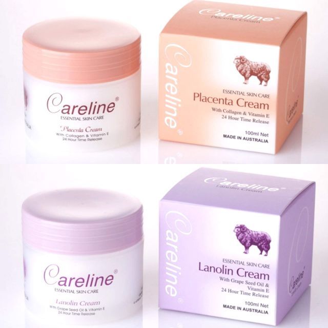 Careline Placenta / Lanolin Cream 100ml​ ครีมรกแกะ​ ออสเตรเลีย​