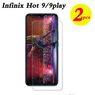 Infinix  Hot 9 Hot 8 Note 7 Hot 9 Play ฟิล์มกระจกนิรภัยกันรอยหน้าจอ 2 . 5 D 9h