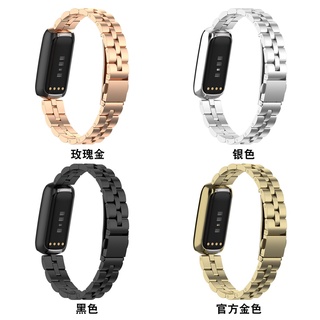 The New Fitbit Luxe นาฬิกาข้อมือสายสแตนเลสคลาสสิกสําหรับ Luxe