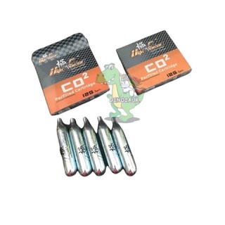 เเก๊สหลอด UltraForce Co2 12g 55KG แท้100% (Promotion 5 หลอด 1 แพ็ค)  150฿