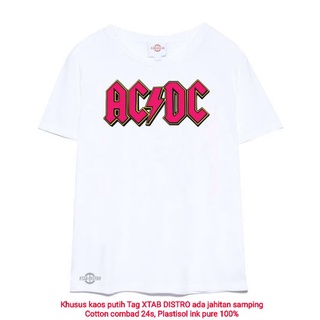 เสื้อยืด พิมพ์ลายโลโก้ acdc Purple White hnm uniqlo สีม่วง พรีเมี่ยมสามารถปรับแต่งได้