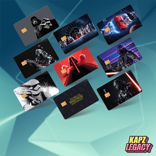 Kapzlegacy สติกเกอร์การ์ดธนาคาร Star Wars ATM Touch n Go Skin Bank Debit Credit TnG Cards Chip