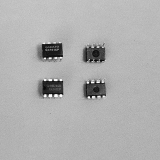 1 ตัว​ ของแท้​ทั้งสองแบบ LM741​ UA741​CN, UA741CP​ ใช้ในวงจรเครื่องเสียงและใช้งานทั่วไป​​ (1ตัว)