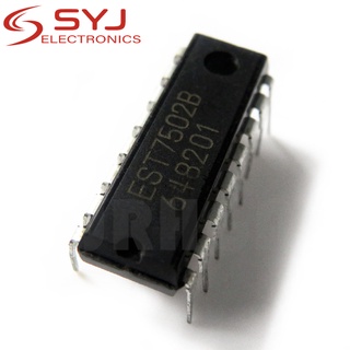 10pcs/lot EST7502B EST7502C EST7502 DIP-16 In Stock