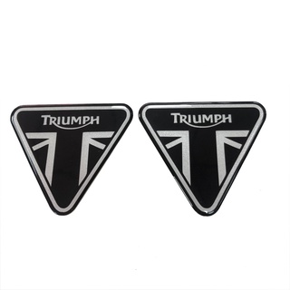 สติกเกอร์สะท้อนแสง ลายโลโก้ Triumph Bobber TWIN สามมิติ สําหรับติดตกแต่งถังน้ํามันเชื้อเพลิง T120 He