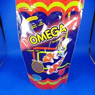 Omega อาหารปลา100g. เม็ดเล็ก