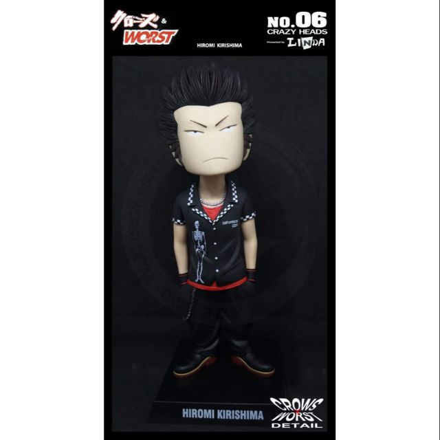 อีกา  CROWS & WORST Crazy Heads Hiromi Kirishima ( Regulus Limited Edition!!)