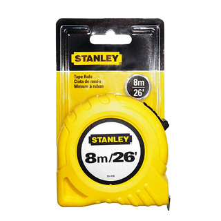 💥โปรสุดพิเศษ!!!💥 STANLEY ตลับเมตร รุ่น GLOBAL TAPE 30-456N ขนาด 8 เมตร สีเหลือง Measuring &amp; Layout Tools